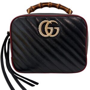 Gucci GG Marmont Leather Small Shoulder Bag